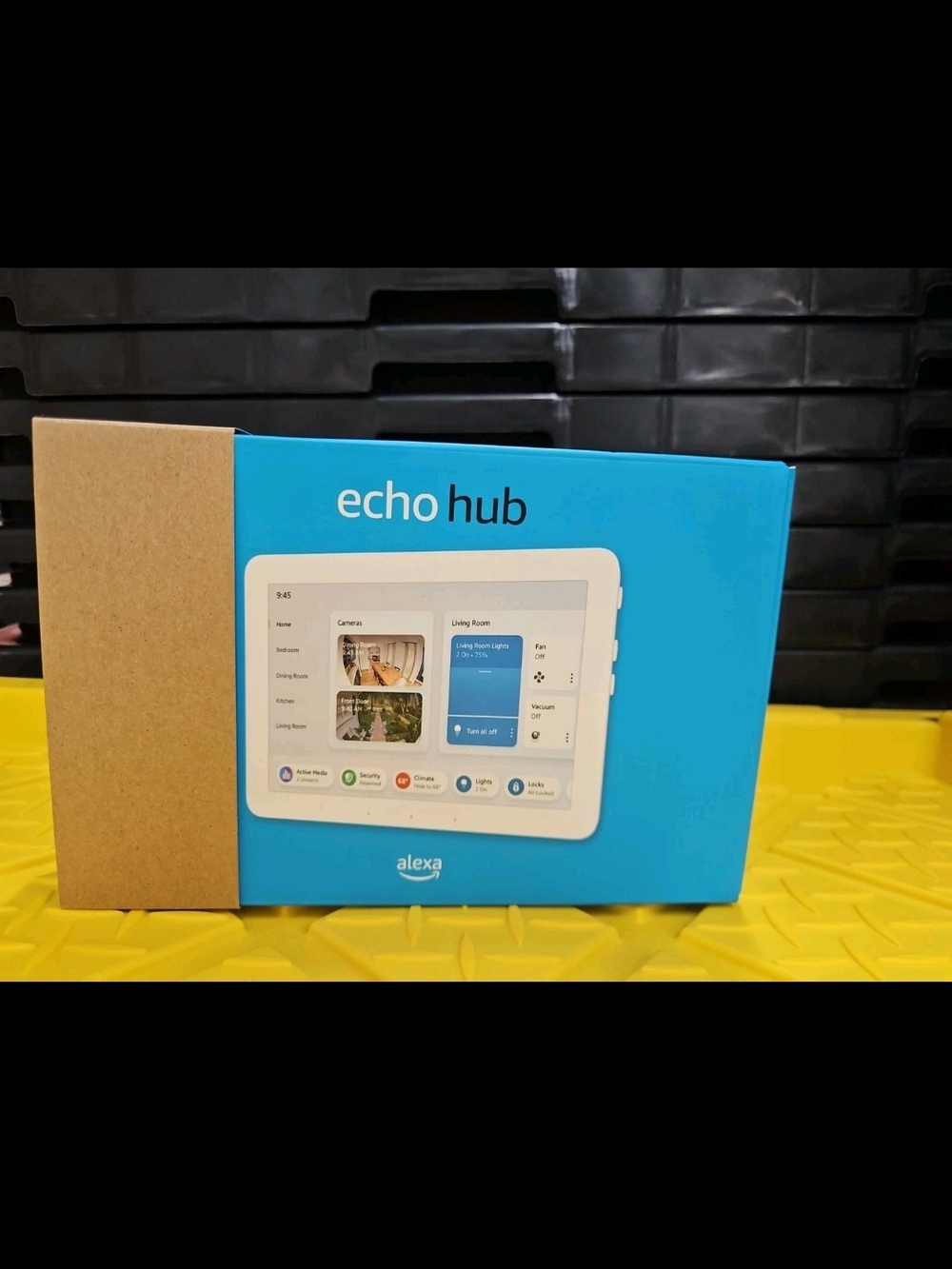 Amazon Echo Hub 8" Smart Home Control Panel with Alexa - White Fast Shipping